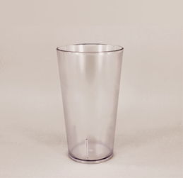 厂家直销半透明磨砂漱口冷水饮料圆口塑料杯 | 东莞市企石鸿亚塑胶制品厂